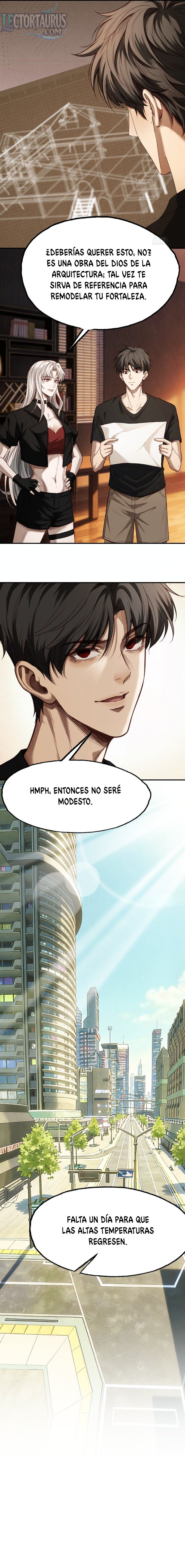 Apocalipsis de Calor Extremo: Me Convertí en Dios Gracias a Mi Refugio Capítulo 53 - Page 8