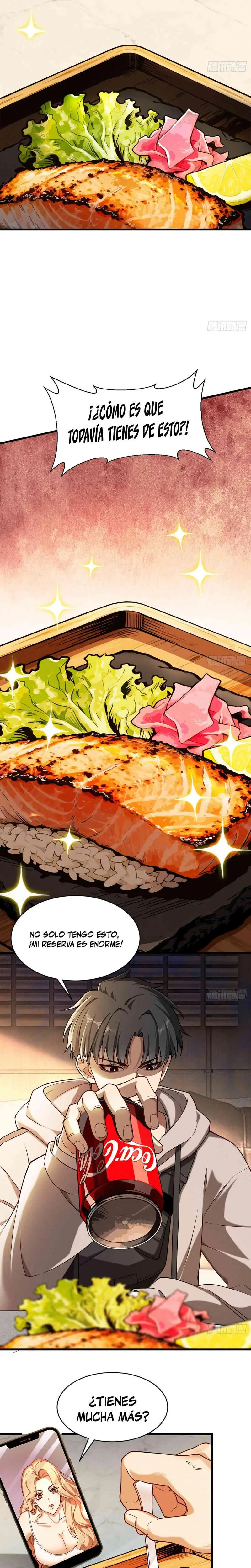 Apocalipsis de Calor Extremo: Me Convertí en Dios Gracias a Mi Refugio Capítulo 6 - Page 4