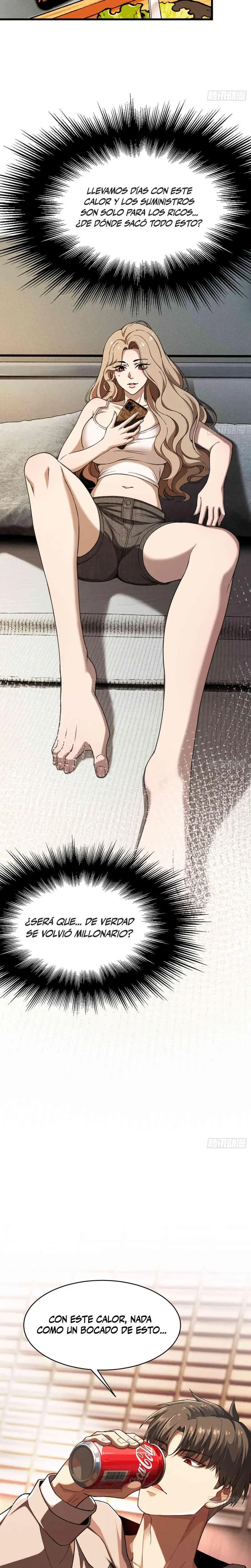 Apocalipsis de Calor Extremo: Me Convertí en Dios Gracias a Mi Refugio Capítulo 6 - Page 5