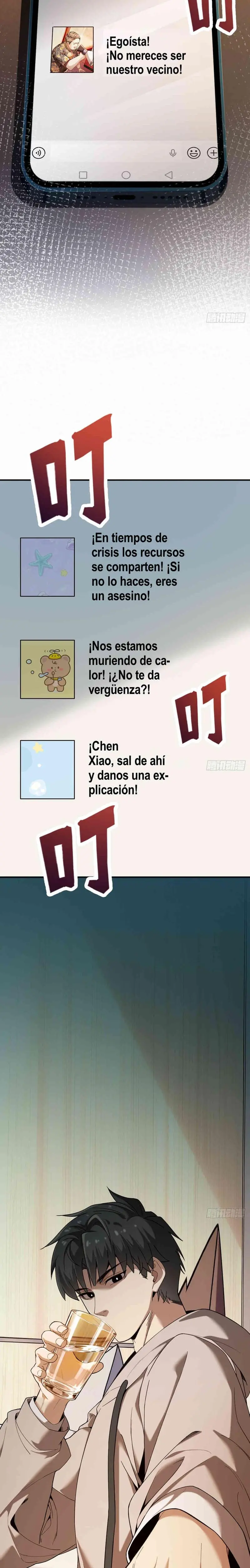 Apocalipsis de Calor Extremo: Me Convertí en Dios Gracias a Mi Refugio Capítulo 8 - Page 18