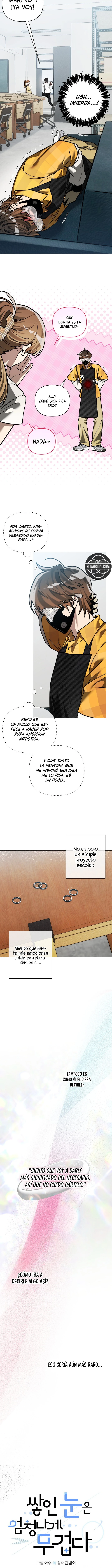 La Nieve Acumulada Es Increíblemente Pesada. Capítulo 24 - Page 9