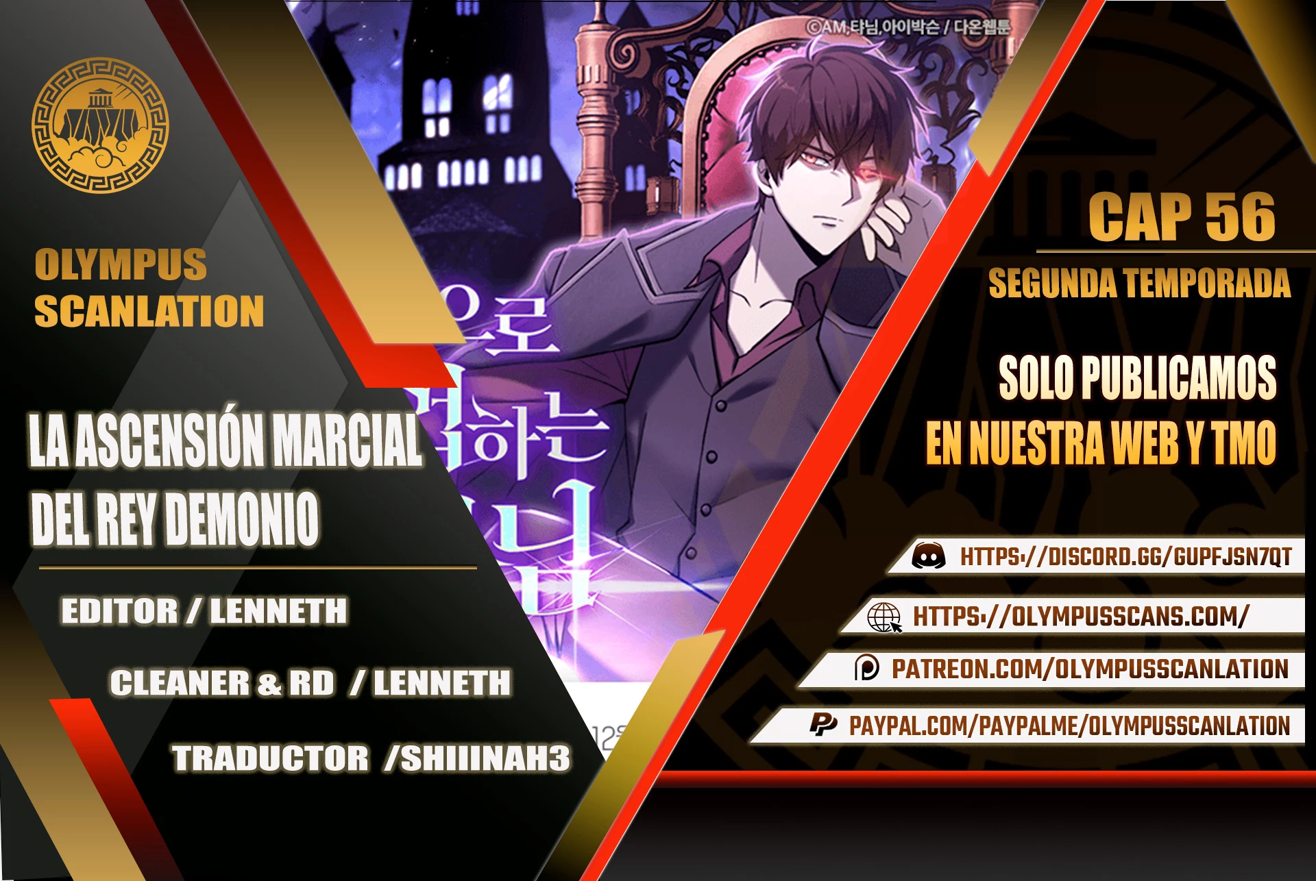 La Ascensión Marcial del Dios Demonio Capítulo 56 - Page 1