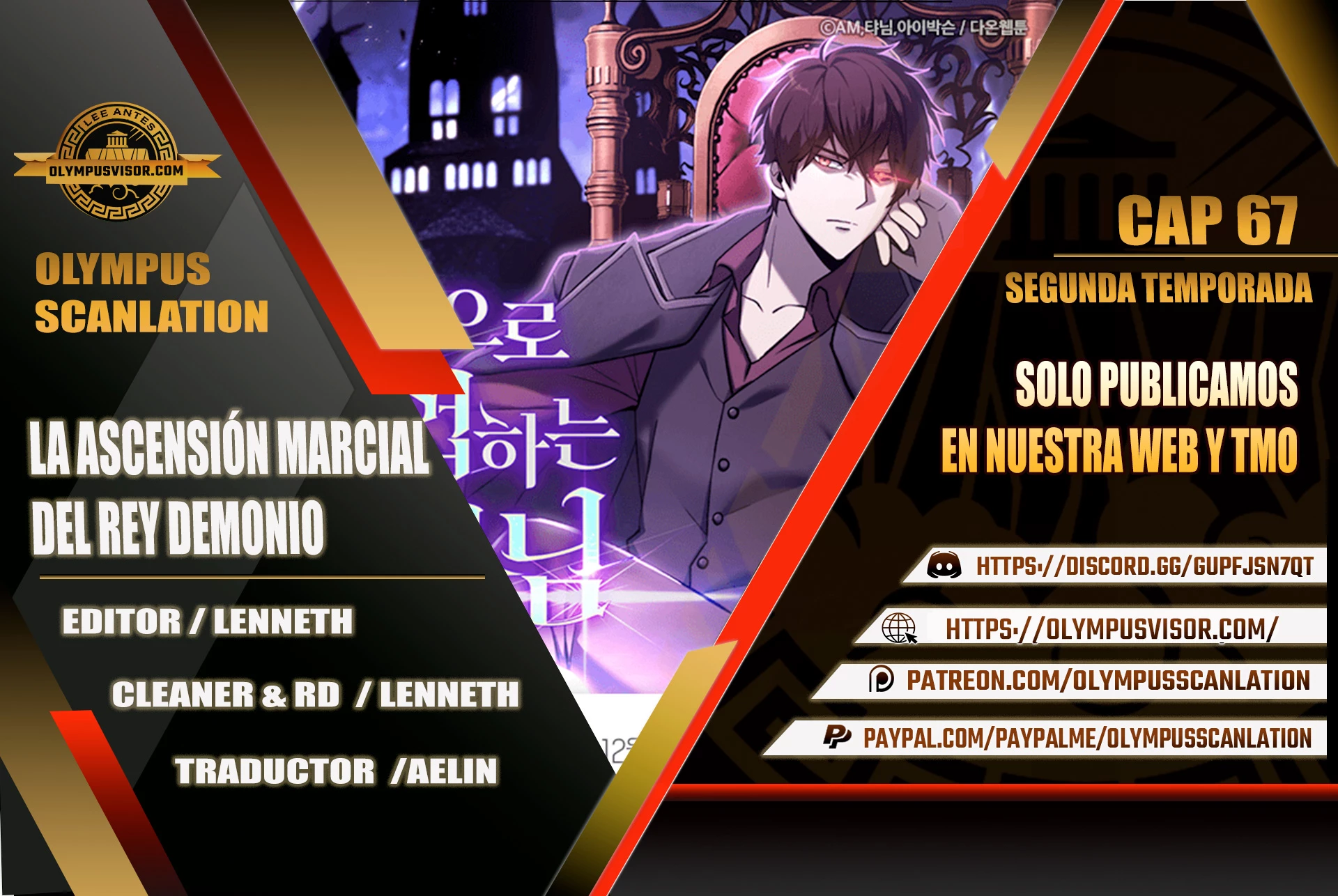 La Ascensión Marcial del Dios Demonio Capítulo 67 - Page 1