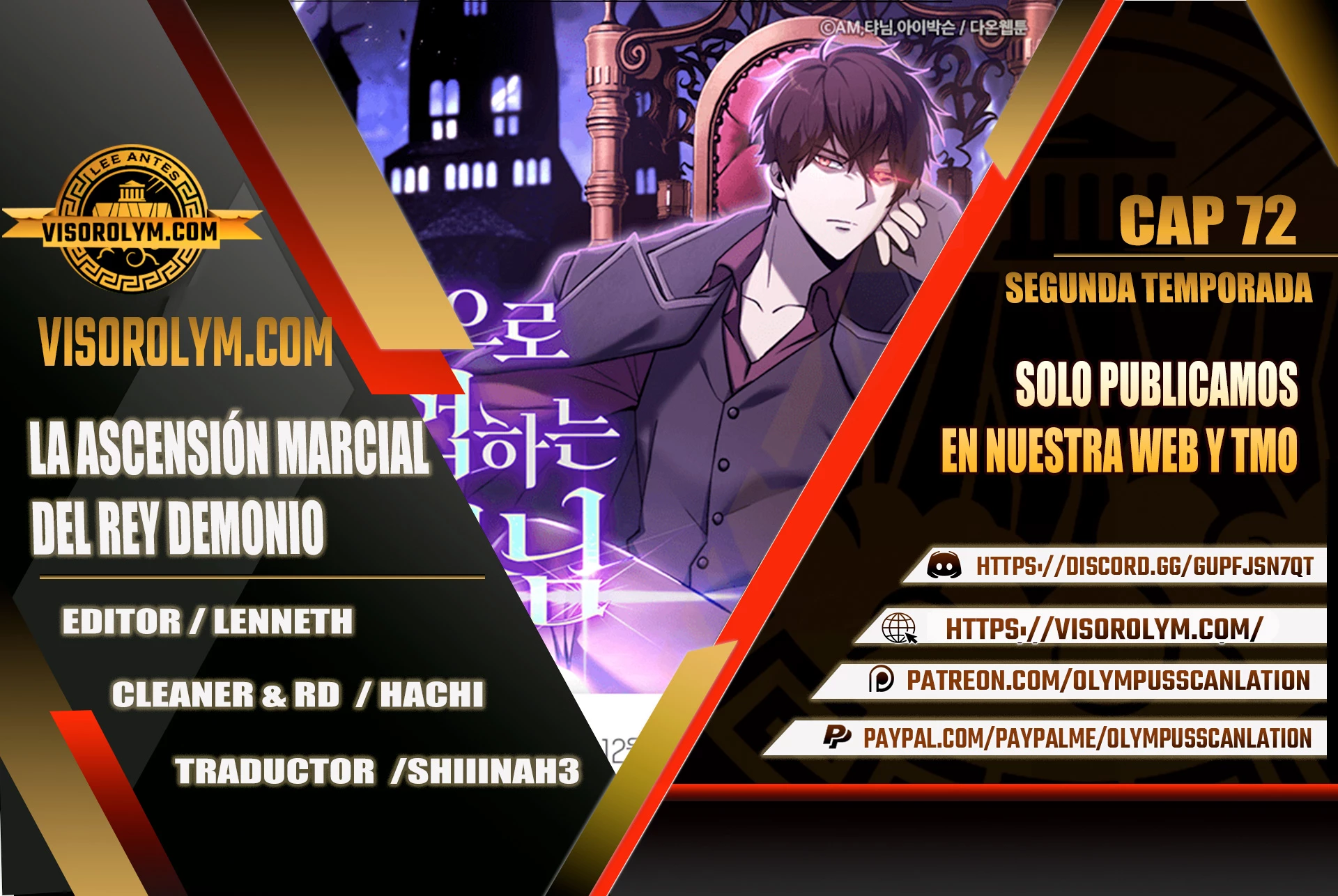 La Ascensión Marcial del Dios Demonio Capítulo 72 - Page 1