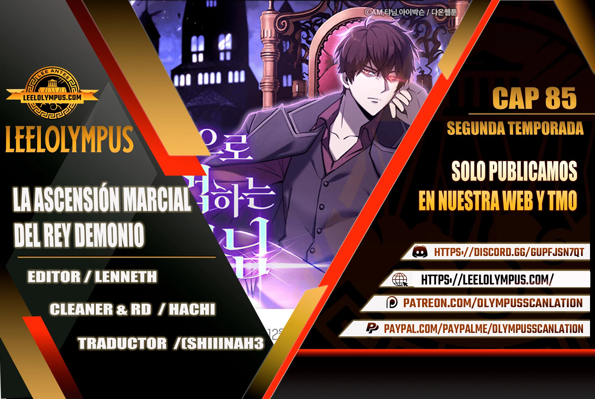La Ascensión Marcial del Dios Demonio Capítulo 85 - Page 1