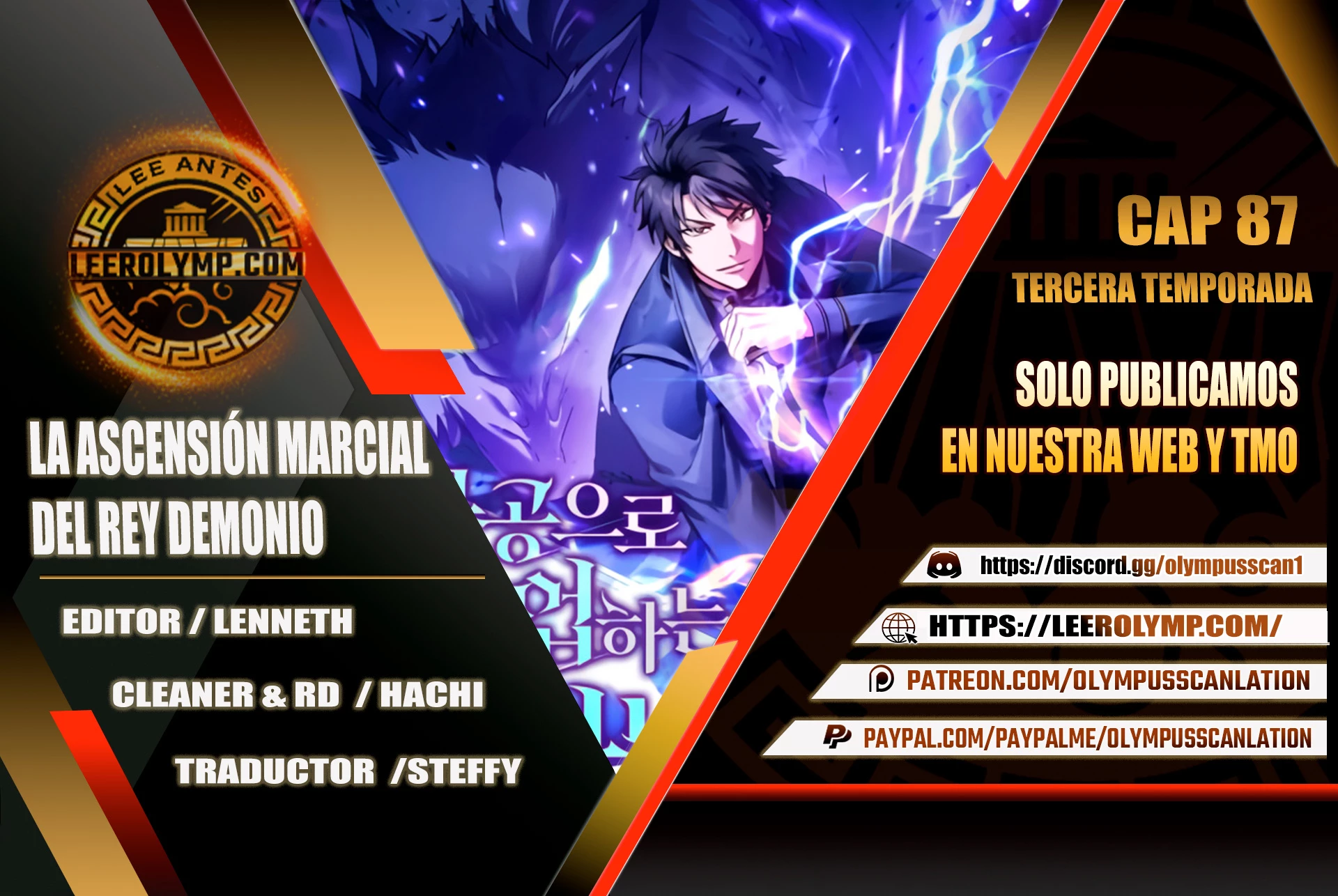 La Ascensión Marcial del Dios Demonio Capítulo 87 - Page 1