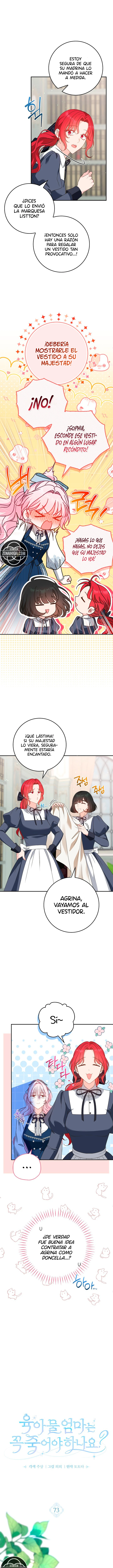 ¿Por qué las madres siempre tienen que morir en las historias de crianza? Capítulo 73 - Page 8