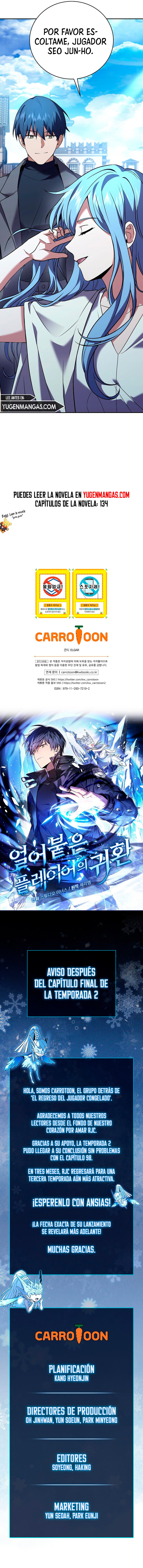 El Regreso Del Jugador Congelado Capítulo 98 - Page 14