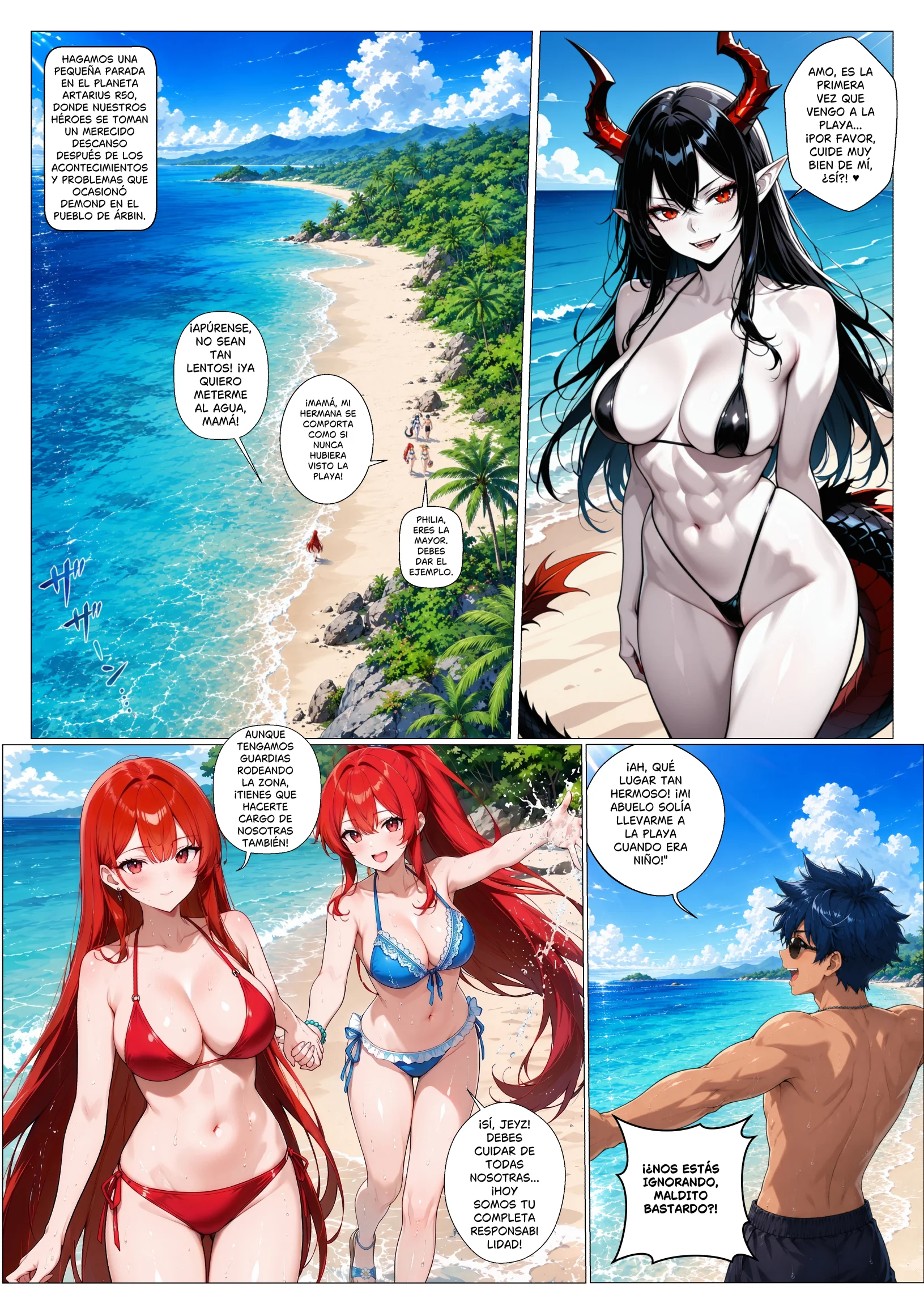 El Alquimista de Fuego que Enamora a todas sin querer! Capítulo 14.5 - Page 3