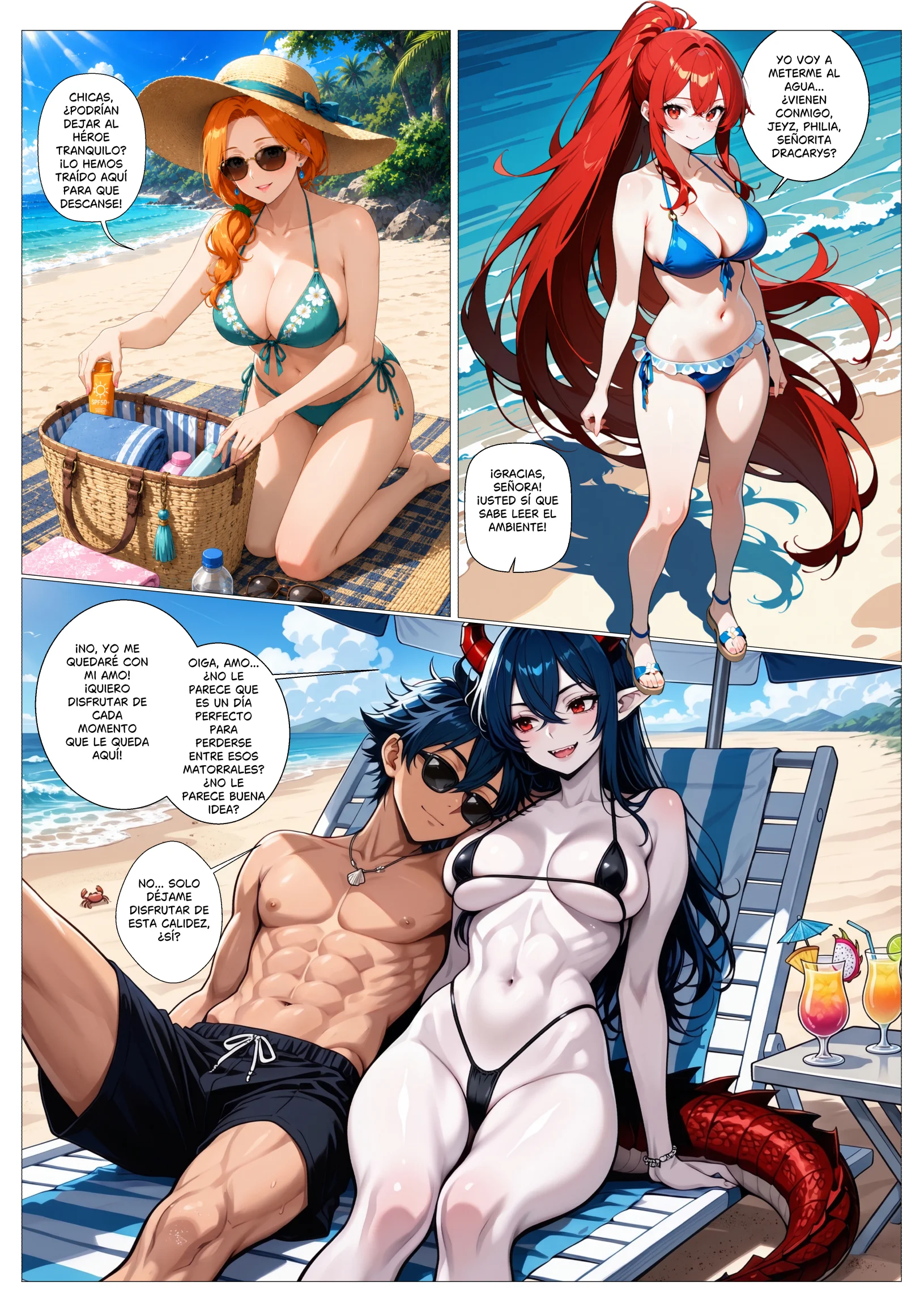El Alquimista de Fuego que Enamora a todas sin querer! Capítulo 14.5 - Page 4