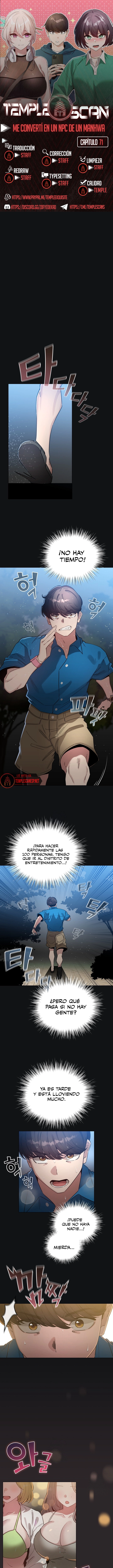 Cómo triunfar en el mundo del cómic Capítulo 71 - Page 1