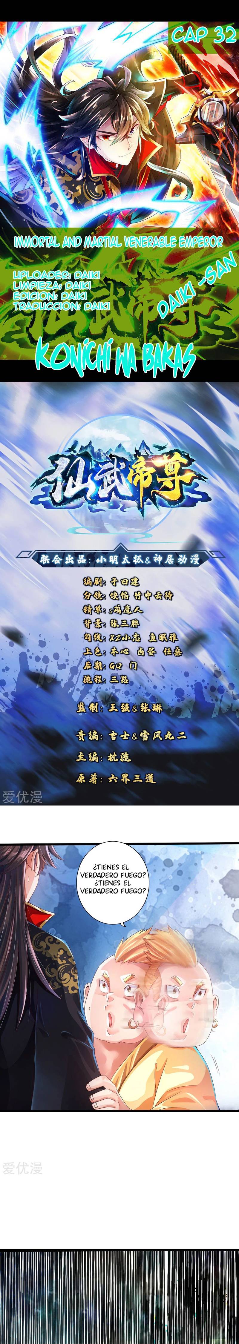 El Emperador Marcial Contra los Cielos Capítulo 32 - Page 1