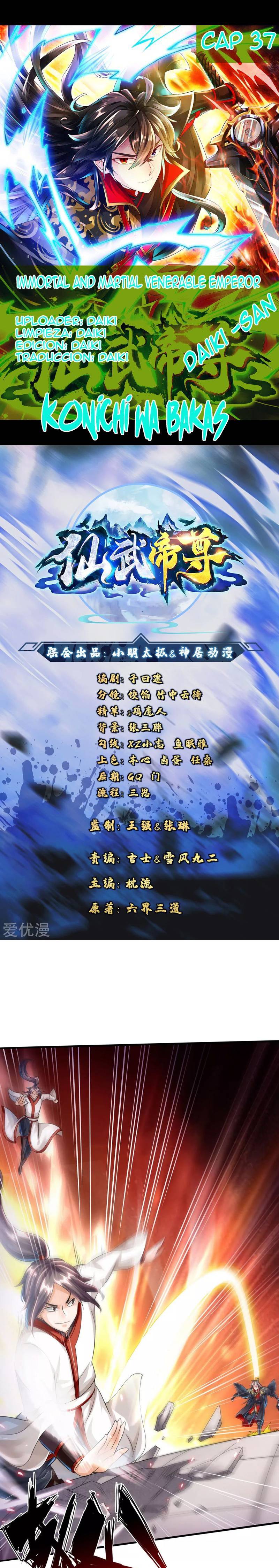 El Emperador Marcial Contra los Cielos Capítulo 37 - Page 1