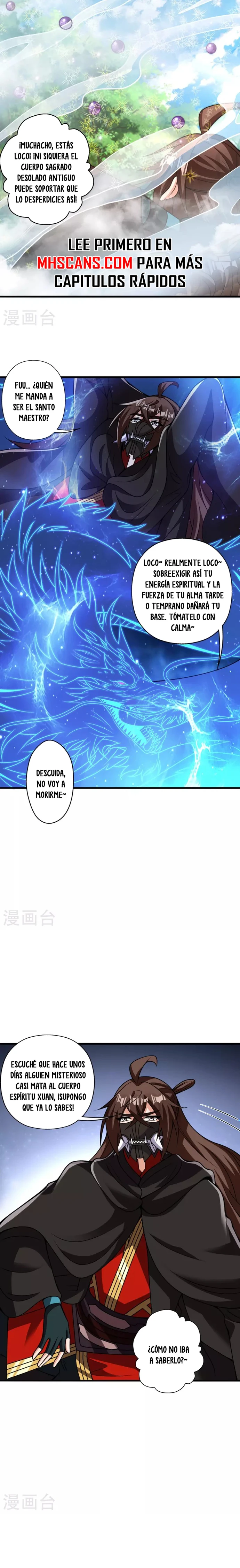 El Emperador Marcial Contra los Cielos Capítulo 398 - Page 3