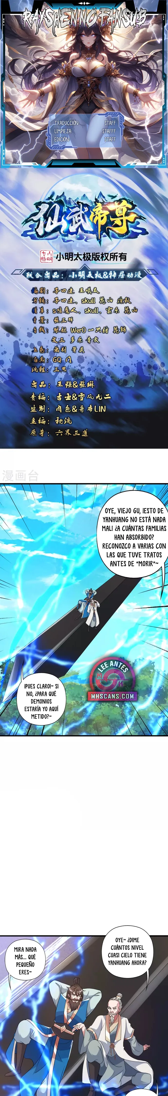 El Emperador Marcial Contra los Cielos Capítulo 399 - Page 1