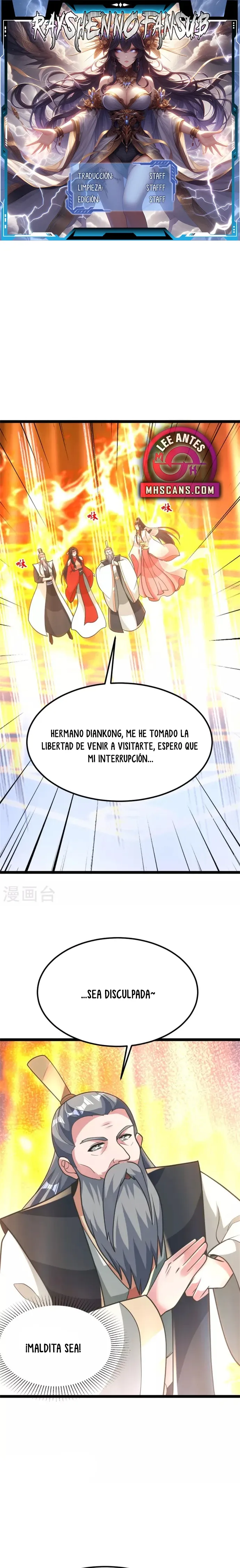 El Emperador Marcial Contra los Cielos Capítulo 418 - Page 1