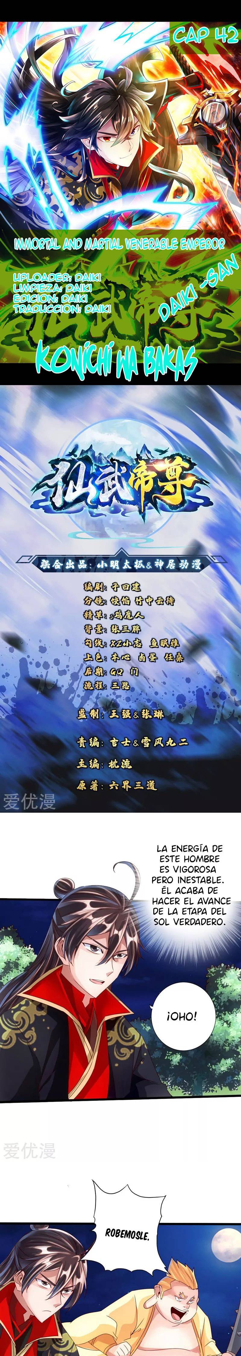 El Emperador Marcial Contra los Cielos Capítulo 42 - Page 1