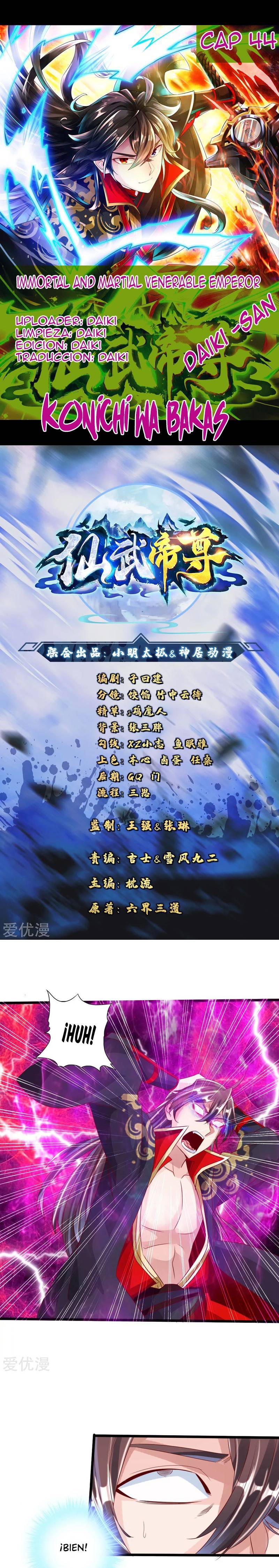 El Emperador Marcial Contra los Cielos Capítulo 44 - Page 1