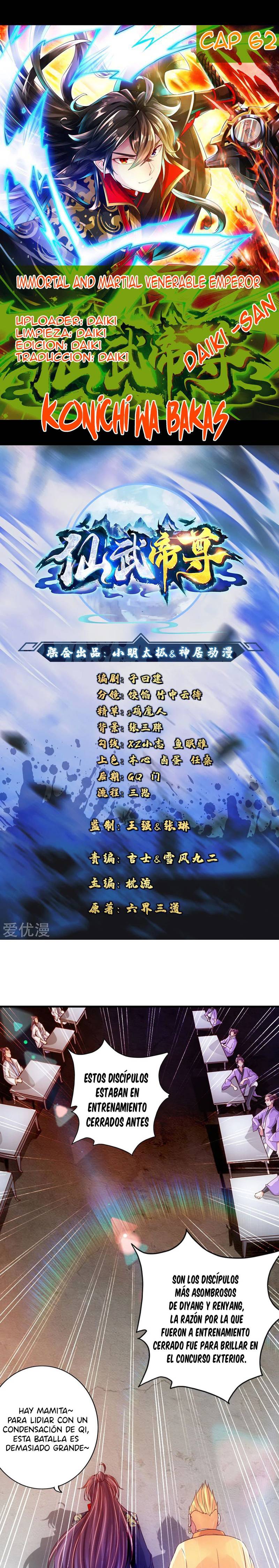 El Emperador Marcial Contra los Cielos Capítulo 62 - Page 1