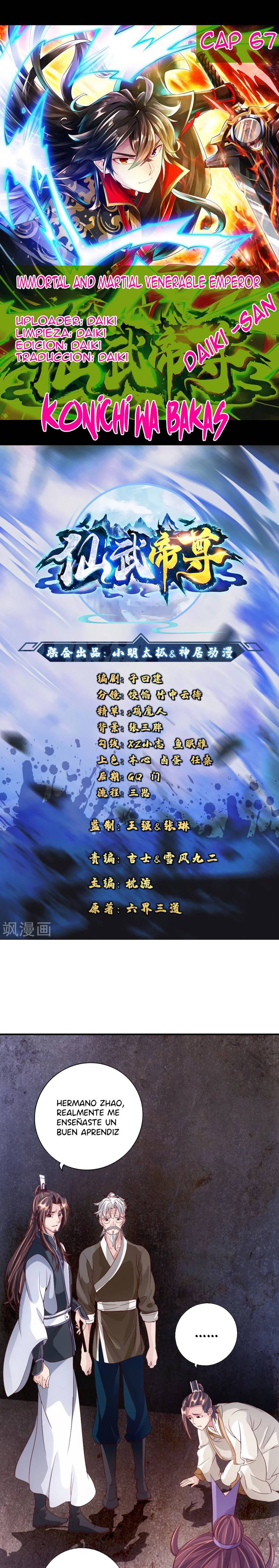 El Emperador Marcial Contra los Cielos Capítulo 67 - Page 1
