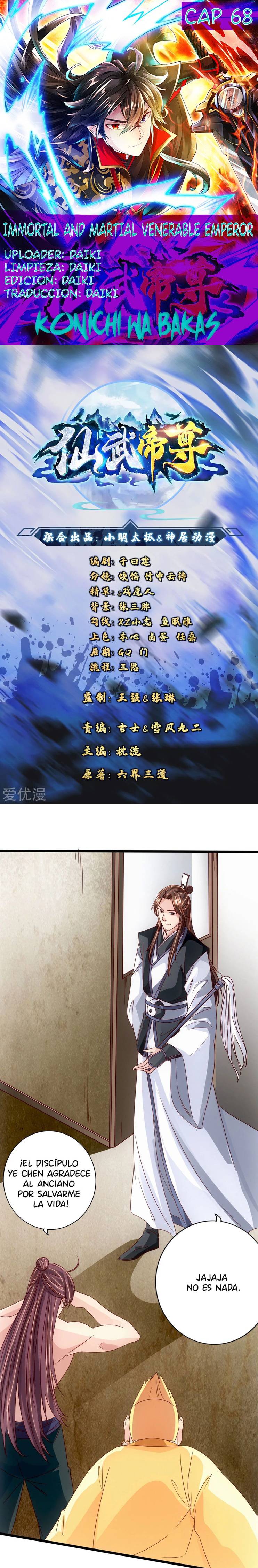 El Emperador Marcial Contra los Cielos Capítulo 68 - Page 1