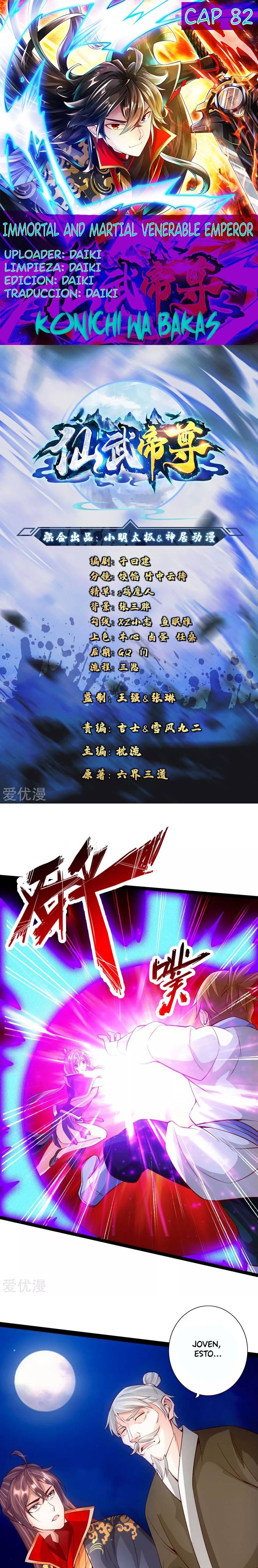 El Emperador Marcial Contra los Cielos Capítulo 82 - Page 1