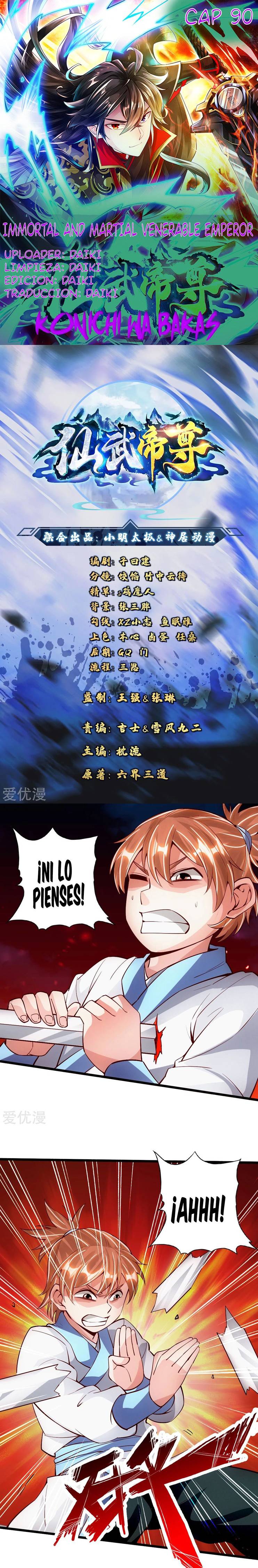 El Emperador Marcial Contra los Cielos Capítulo 90 - Page 1