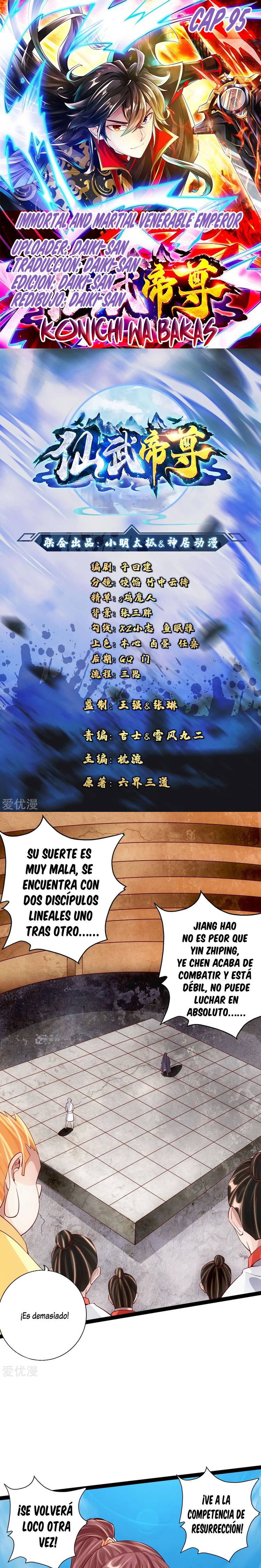 El Emperador Marcial Contra los Cielos Capítulo 95 - Page 1