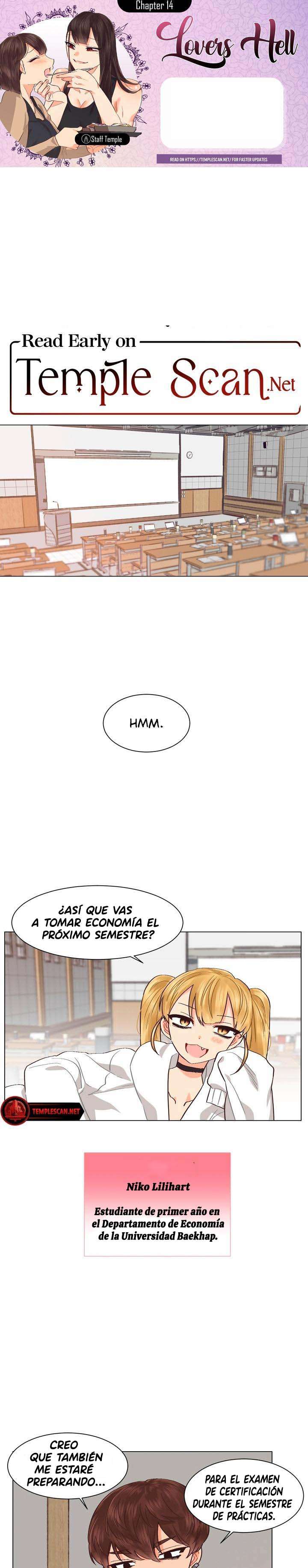 Infierno de amantes Capítulo 14 - Page 1