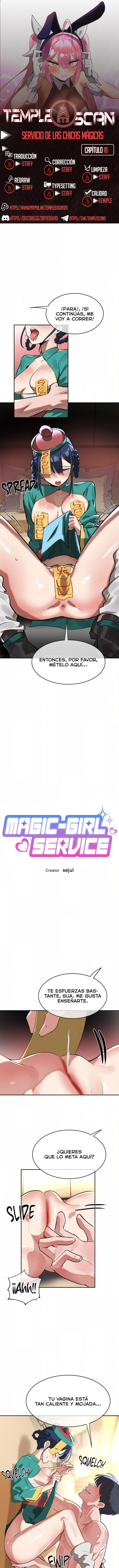 Trabajando con chicas magicas - Sin Censura Capítulo 18 - Page 1