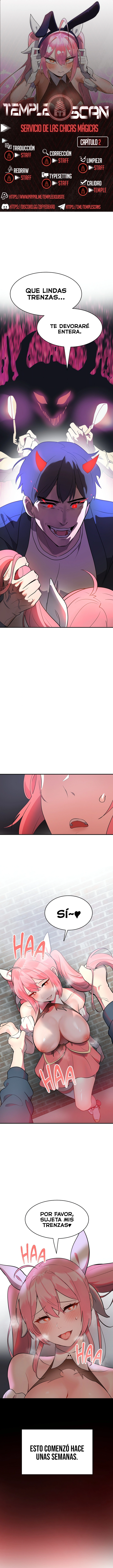 Trabajando con chicas magicas - Sin Censura Capítulo 2 - Page 1