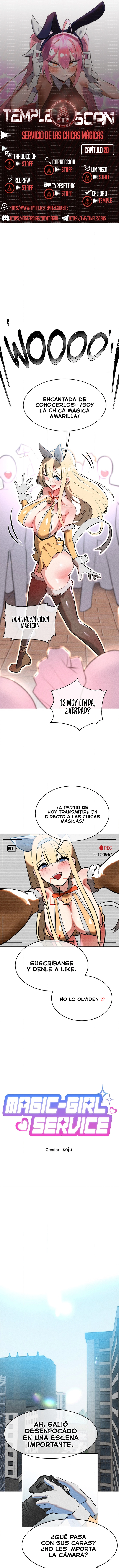 Trabajando con chicas magicas - Sin Censura Capítulo 20 - Page 1
