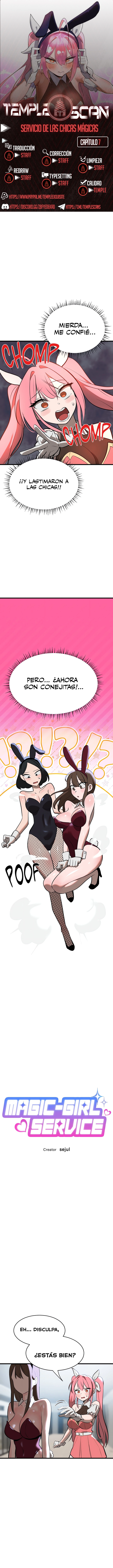 Trabajando con chicas magicas - Sin Censura Capítulo 7 - Page 1