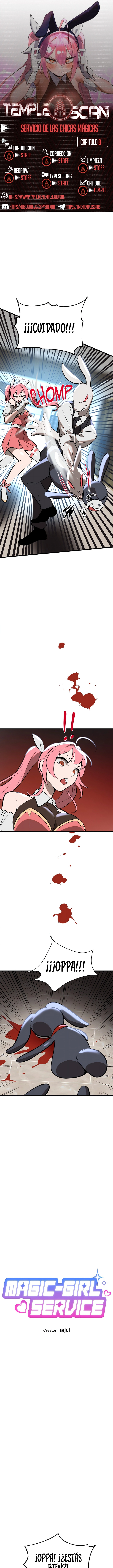 Trabajando con chicas magicas - Sin Censura Capítulo 8 - Page 1