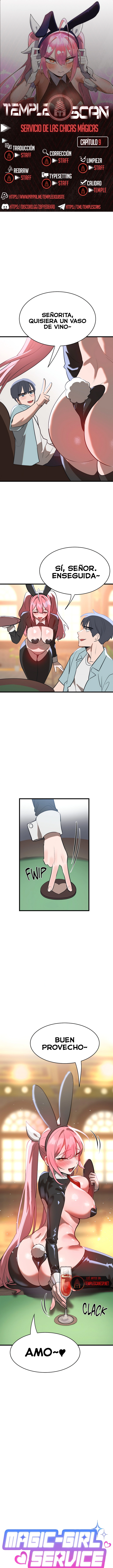 Trabajando con chicas magicas - Sin Censura Capítulo 9 - Page 1