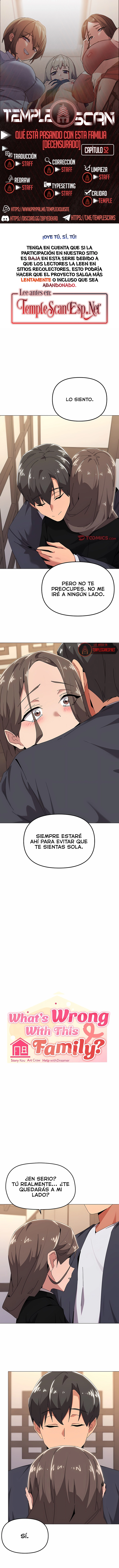 ¿Que le sucede a esta familia?  - Sin censura Capítulo 52 - Page 1
