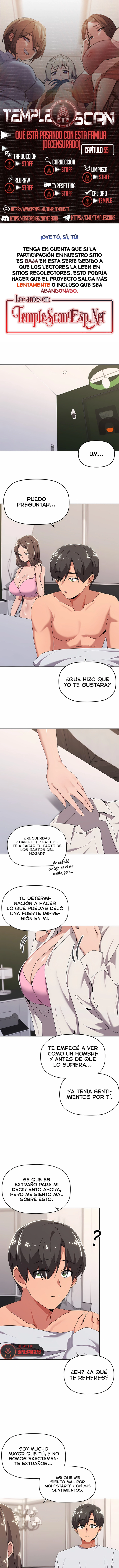 ¿Que le sucede a esta familia?  - Sin censura Capítulo 55 - Page 1