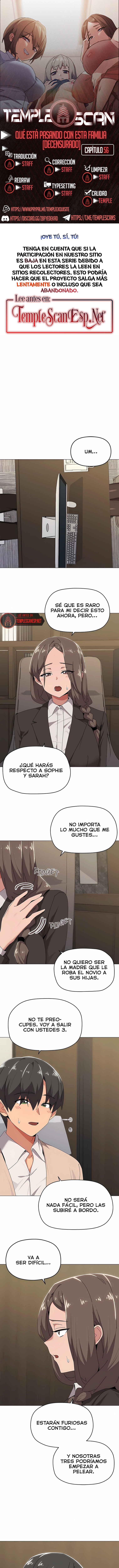 ¿Que le sucede a esta familia?  - Sin censura Capítulo 56 - Page 1