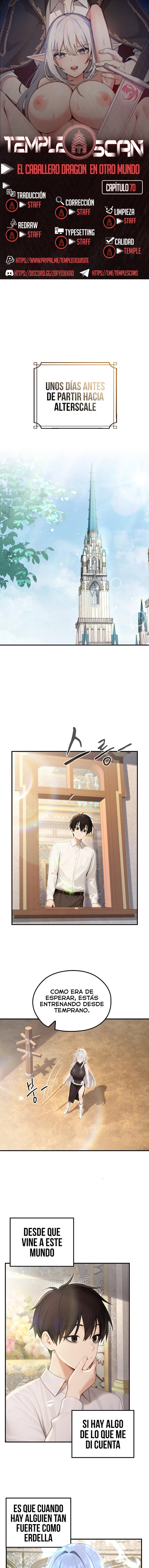 El Caballero Dragón En Otro Mundo Capítulo 70 - Page 1