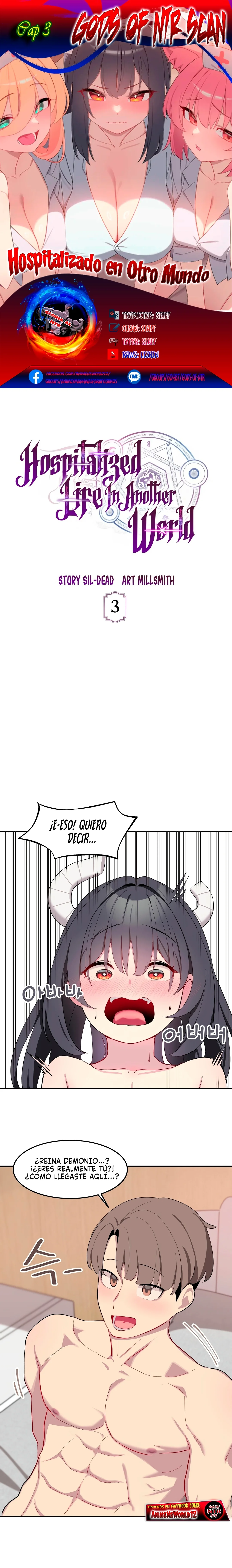 Hospitalizado en Otro Mundo Capítulo 3 - Page 3