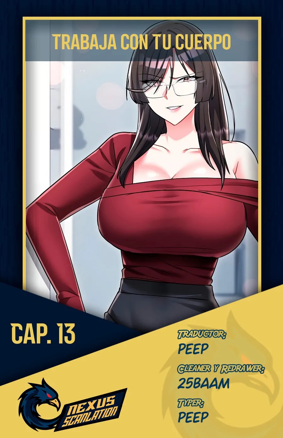 Uso mi Cuerpo para Trabajar Capítulo 13 - Page 1