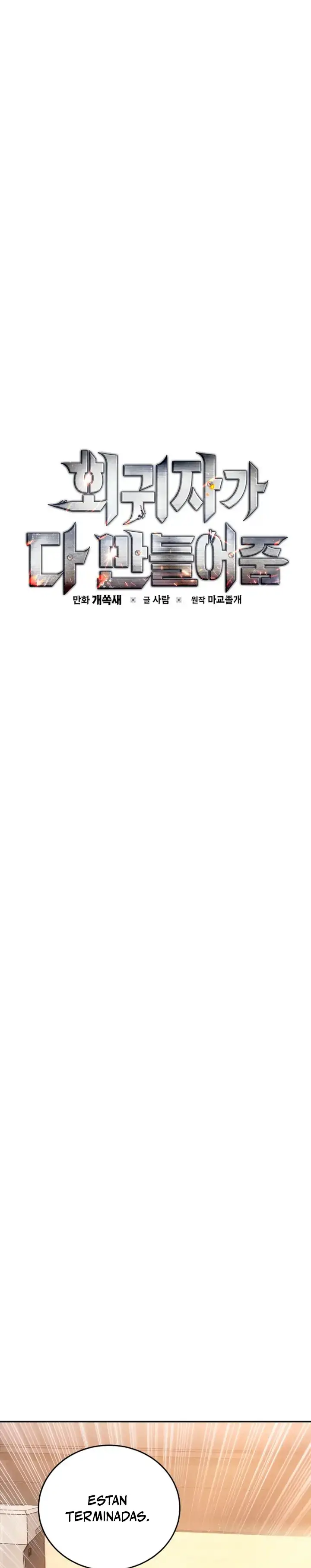 El Regresor Lo Hace Todo Capítulo 22 - Page 1