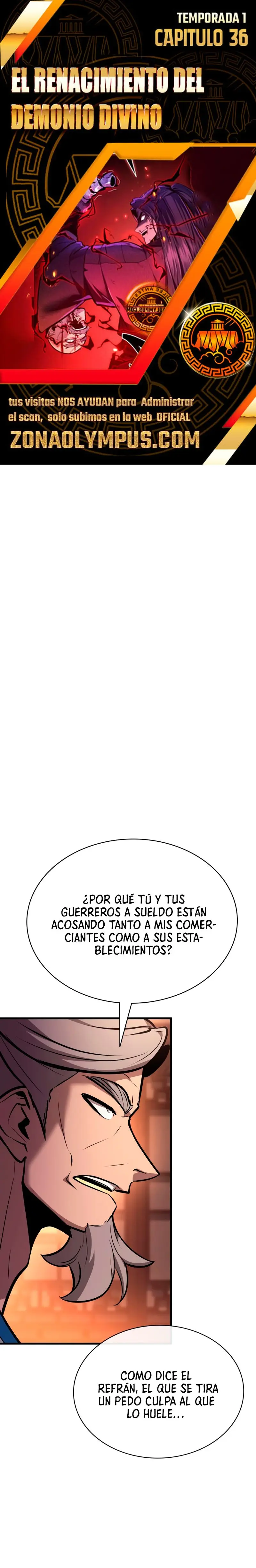 El renacimiento del Demonio Divino Capítulo 36 - Page 1