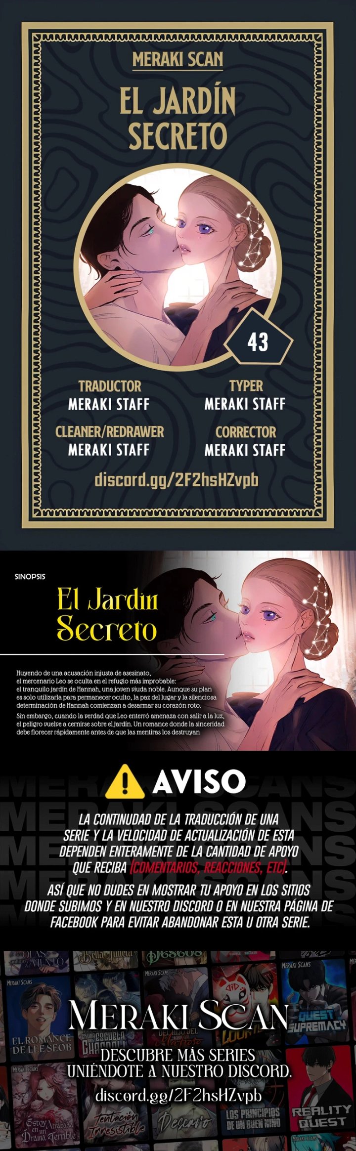 El jardín secreto Capítulo 43 - Page 1