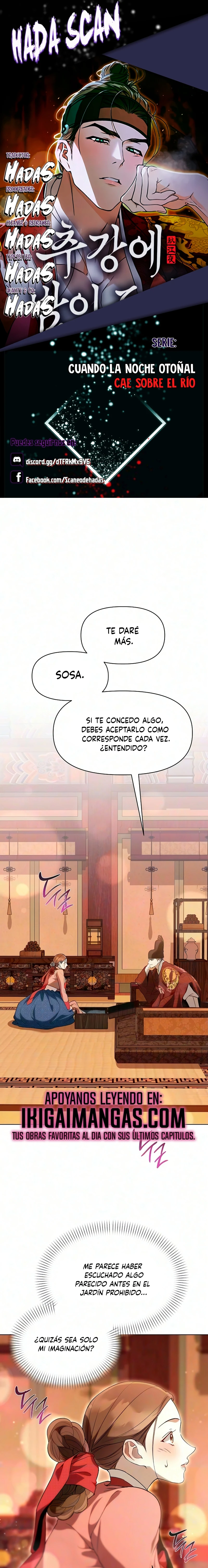 Cuando la noche otoñal cae sobre el río Capítulo 38 - Page 1