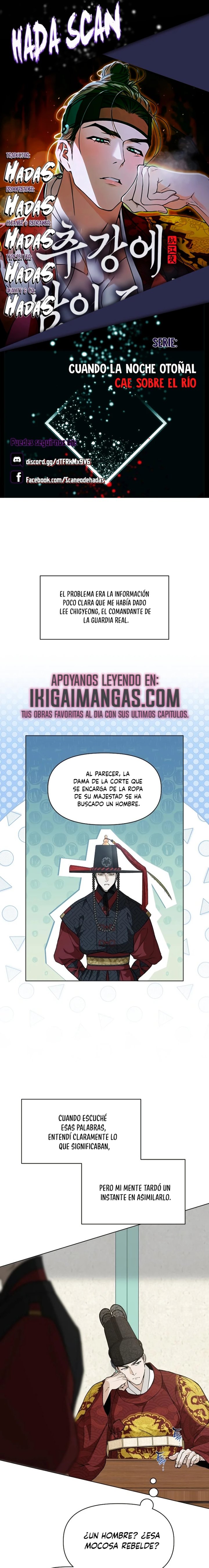 Cuando la noche otoñal cae sobre el río Capítulo 45 - Page 1