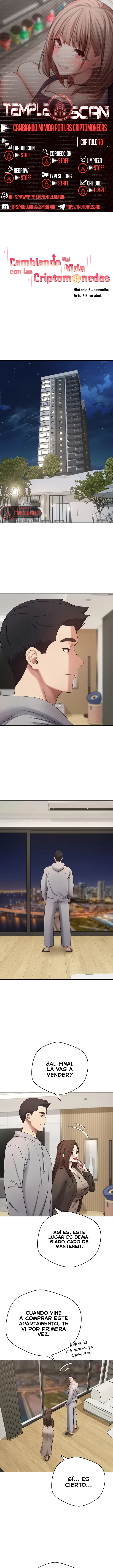 ¡Subí como la espuma en el mundo de las criptomonedas! Capítulo 70 - Page 1