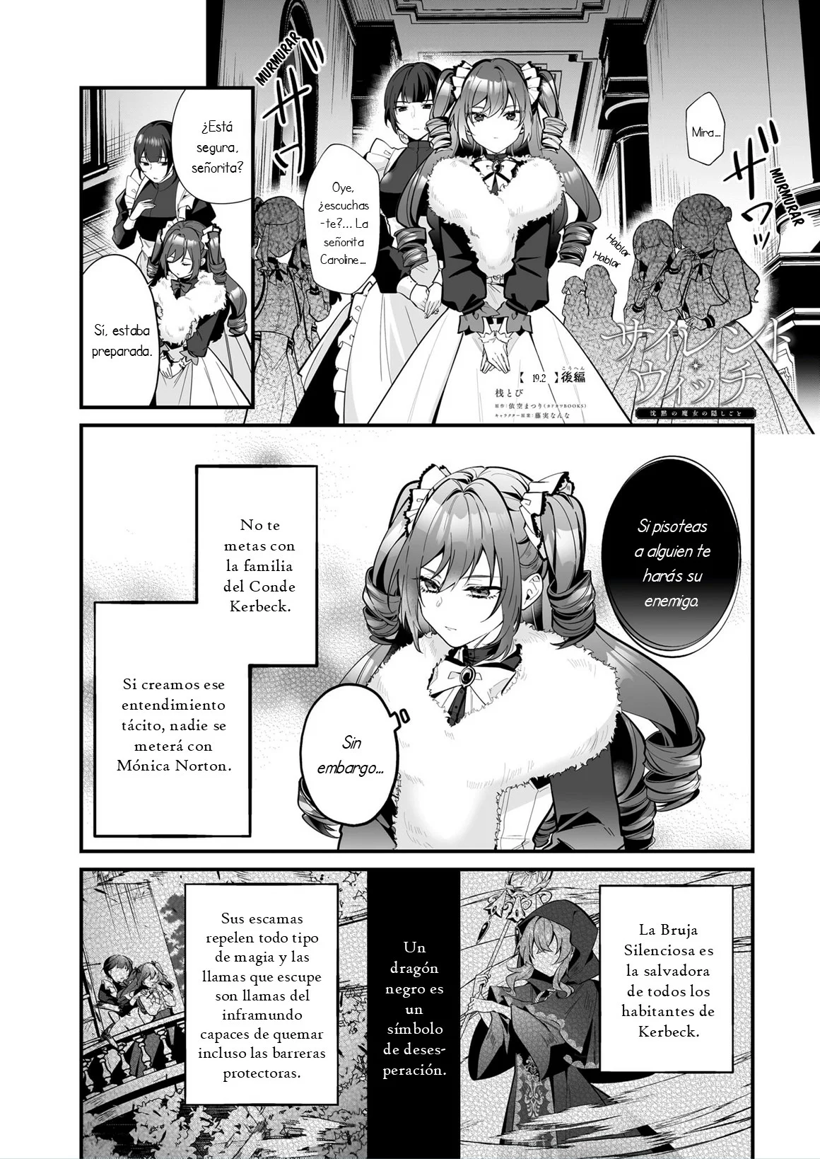 Los Secretos de la Bruja Silenciosa Capítulo 19.2 - Page 1