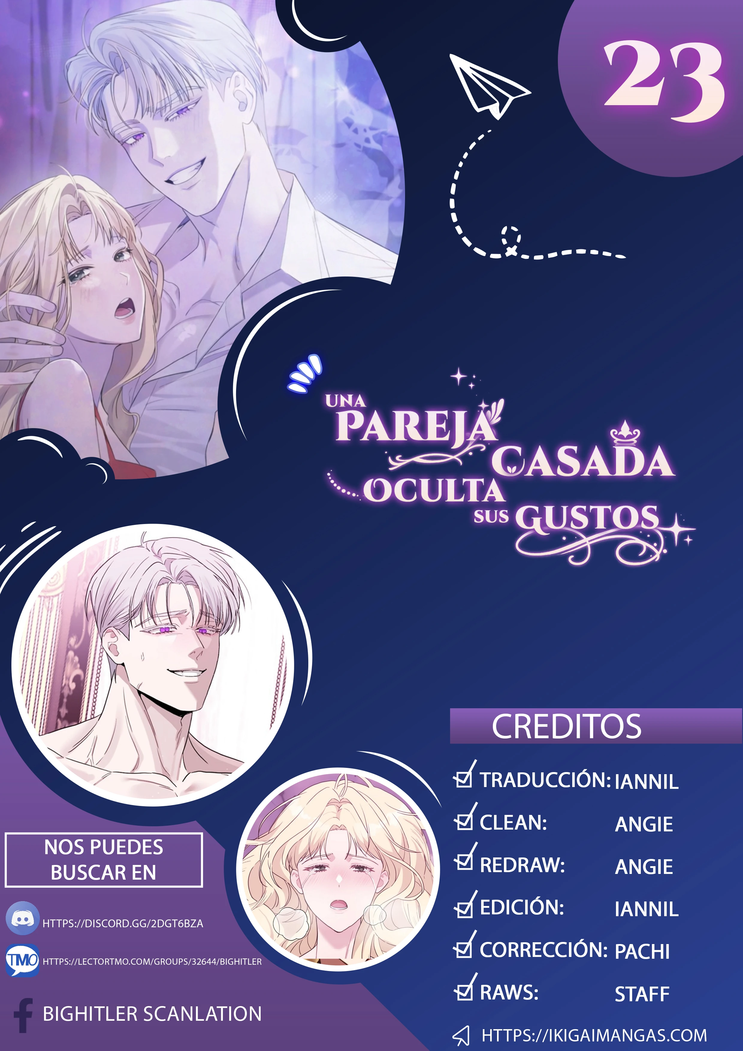 UNA PAREJA CASADA OCULTA SUS GUSTOS Capítulo 23 - Page 1