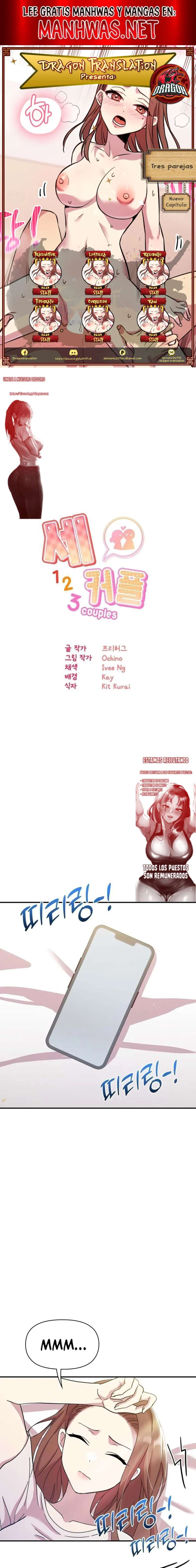 Tres Parejas Capítulo 11 - Page 1